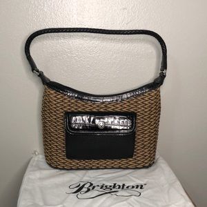 NWOT Beautiful Woven Brighton Shoulder Bag